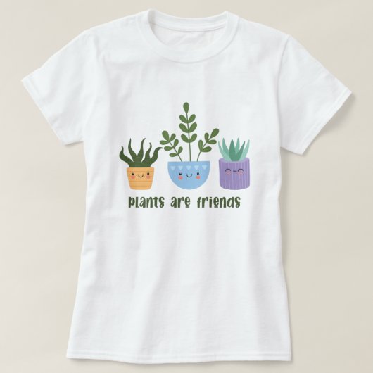 Planten Succulents Garden T-Shirt (Design voorkant)