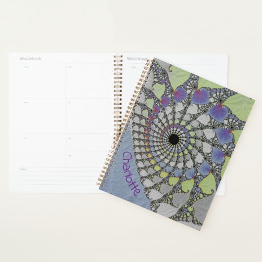 Planten textuur fractal planner (Display)