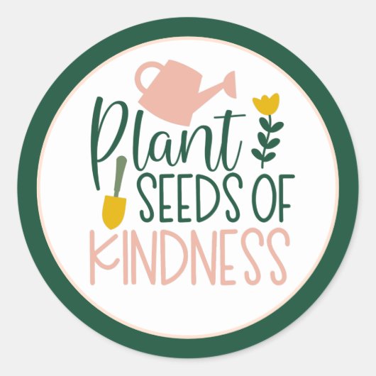 Planten Tuin Natuur Sticker (Voorkant)