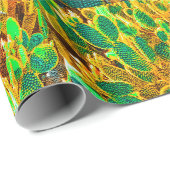 Planten van Afrikaanse woestijncactus Prickly Pear Cadeaupapier (Rol Hoek)