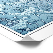 Planten van Art Nouveau Style, Mucha Poster (Hoek)