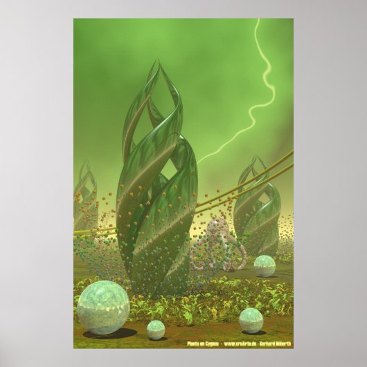 Planten van Cygnus IV Poster (Voorkant)