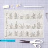 Planten van de achtste eeuw tissuepapier (Craft)