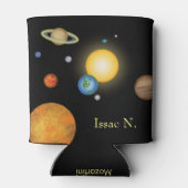 Planten van de Deep Dark Space van het zonnestelse Blikjeskoeler (Achterkant)