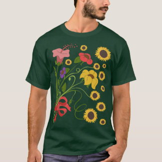 Planten van de Natuur van Florence Botanisch T-shirt
