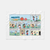 Planten van een moestuin fleece deken (Voorkant (Horizontaal))