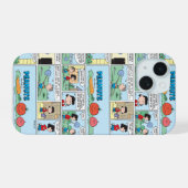 Planten van een moestuin iPhone 15 case (Achterkant horizontaal)