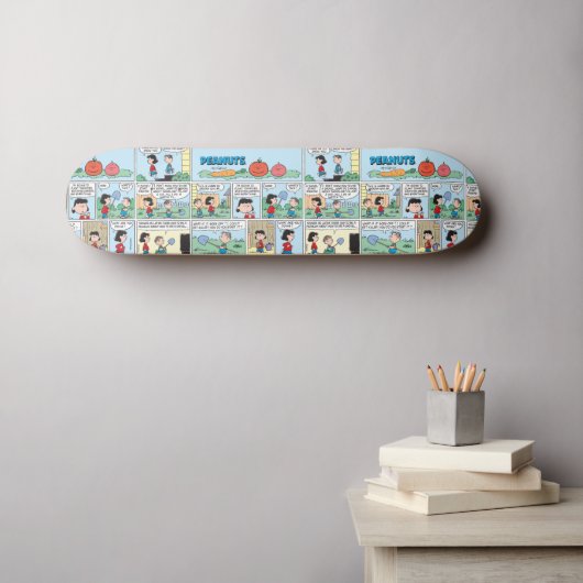 Planten van een moestuin persoonlijk skateboard (Muurkunst (Horizontaal))