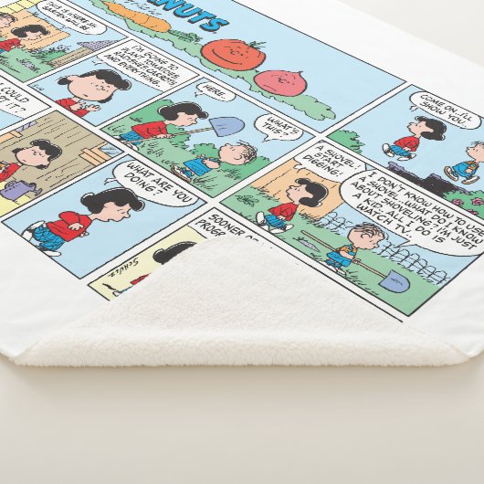 Planten van een moestuin sherpa deken (3/4)