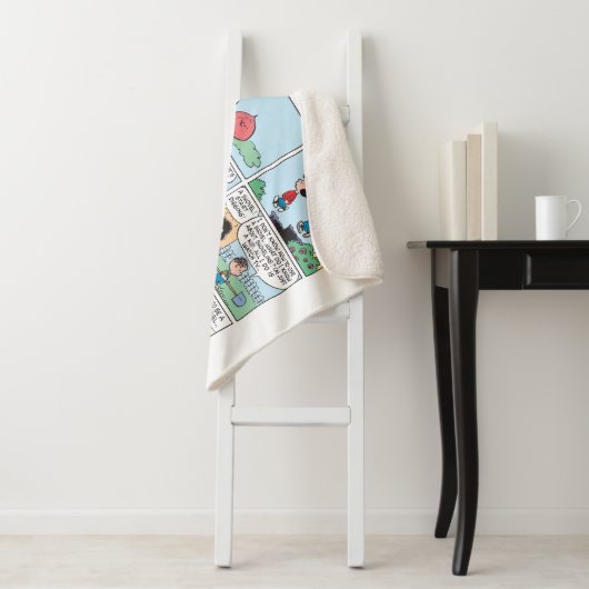 Planten van een moestuin sherpa deken (In situ)