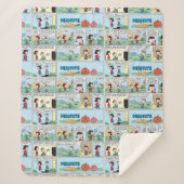 Planten van een moestuin sherpa deken (Voorkant)