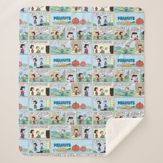 Planten van een moestuin sherpa deken (Voorkant)