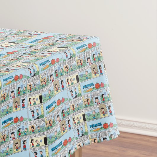 Planten van een moestuin tafelkleed (Voorbeeld)