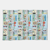 Planten van een moestuin theedoek (Horizontaal)