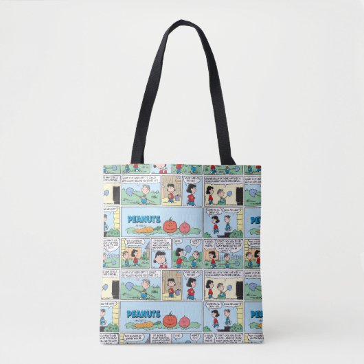 Planten van een moestuin tote bag (Voorkant)