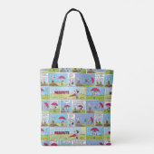 Planten van een moestuin tote bag (Achterkant)
