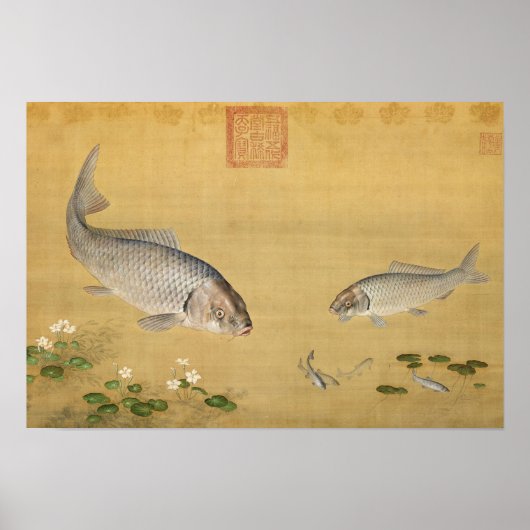 Planten van Giuseppe Castiglione Poster (Voorkant)