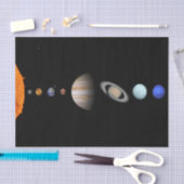 PLANTEN VAN HET 15-INCH ZONNSYSTEEM TISSUEPAPIER (Craft)