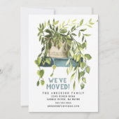 Planten van het Huis van waterverf Verwijzende aan Kaart (Voorkant)