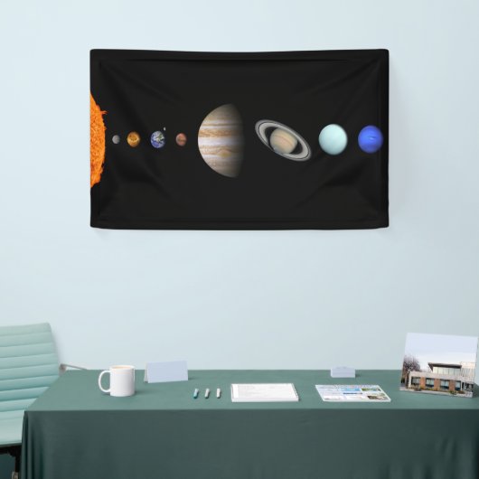 PLANTEN VAN HET SOLAR-SYSTEEM 5' x 3' Banner (Beurs)