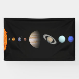 PLANTEN VAN HET SOLAR-SYSTEEM 5' x 3' Banner