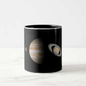 PLANTEN VAN HET SOLAR-SYSTEEM, Mok met twee tonen (Center)