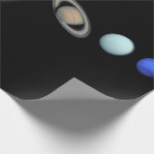 PLANTEN VAN HET SOLAR-SYSTEEMpapier voor het ompak Cadeaupapier (Hoek)