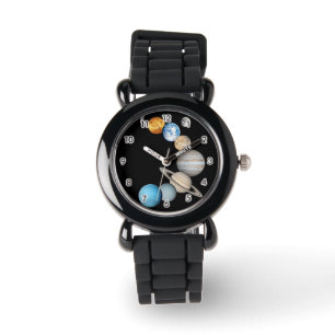 Planten van het zonnestelsel (Colour Changeable) W Horloge