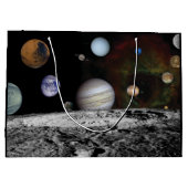 Planten van het zonnestelsel groot cadeauzakje (Achterkant)