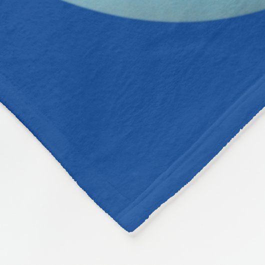 Planten van het zonnestelsel (Kleur veranderbaar) Fleece Deken (Hoek)