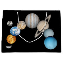 Planten van het zonnestelsel (Kleur veranderbaar)