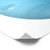 Planten van het zonnestelsel (Kleur veranderbaar) Poster (Hoek)