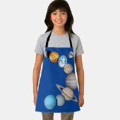 Planten van het zonnestelsel (Kleur veranderbaar) Schort (Insitu)