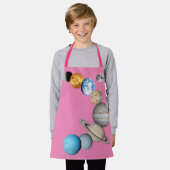 Planten van het zonnestelsel (Kleur veranderbaar)  Schort (Gedragen)