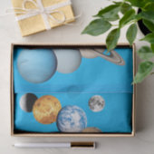 Planten van het zonnestelsel (Kleur veranderbaar) Tissuepapier (Geschenk)