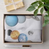 Planten van het zonnestelsel (Kleur veranderbaar) Tissuepapier (Geschenk)