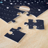 Planten van het zonnestelsel legpuzzel (Zijkant)