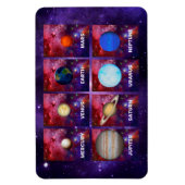 Planten van het zonnestelsel magneet (Verticaal)