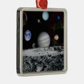 Planten van het zonnestelsel metalen ornament (Rechts)