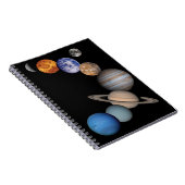 Planten van het zonnestelsel notitieboek (Rechterzijde)