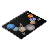 Planten van het zonnestelsel notitieboek (Linkerzijde)