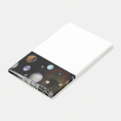 Planten van het zonnestelsel post-it® notes (Schuin)