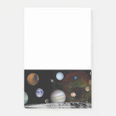 Planten van het zonnestelsel post-it® notes (Voorkant)