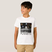 Planten van het zonnestelsel t-shirt (Voorkant volledig)