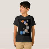 Planten van het zonnestelsel t-shirt (Voorkant volledig)