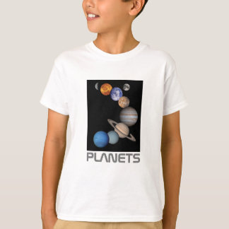 Planten van het zonnestelsel t-shirt