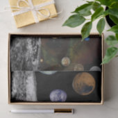 Planten van het zonnestelsel tissuepapier (Geschenk)
