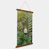 Planten van Jack-in-the-Pulpit en Woodland Botanis Hangend Wandkleed (Gebogen)