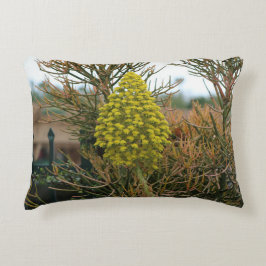 Planten van potlood en Natuur van de Omheining Fot Accent Kussen