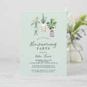 Planten van Potlood House | Munt Housewarming Part Kaart (Staand voorkant)